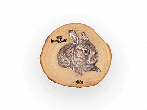 Magnet letokruh - Zajíče