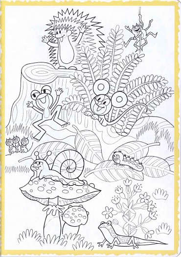 Náhled Krtek má narozeniny - Omalovánky A4