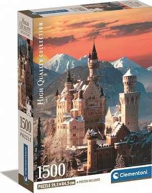 Puzzle Neuschwanstein 1500 dílků