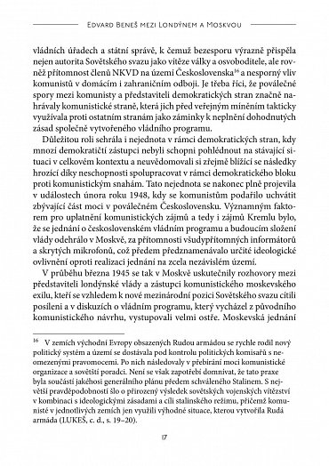 Náhled Edvard Beneš mezi Londýnem a Moskvou