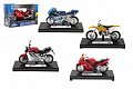Motorka Welly kov 11cm 1:18 mix druhů v krabičce