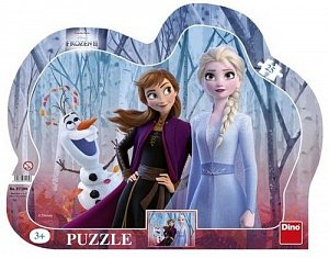 Puzzle deskové Ledové království II 25 dílků
