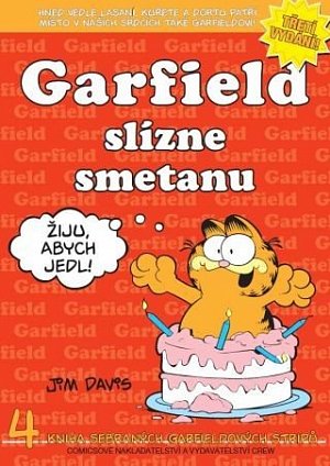 Garfield slízne smetanu - 4. kniha sebraných garfieldových stripů