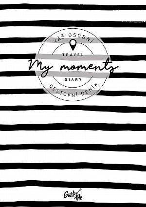 My Moments - cestovní deník / pruhovaný
