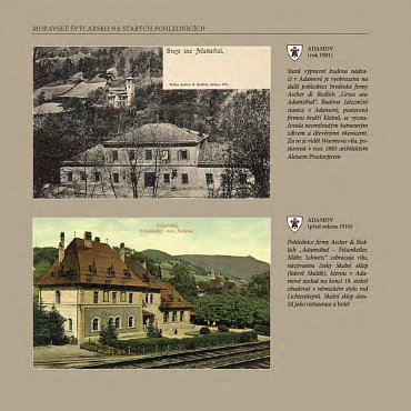 Náhled Moravské Švýcarsko na starých pohlednicích