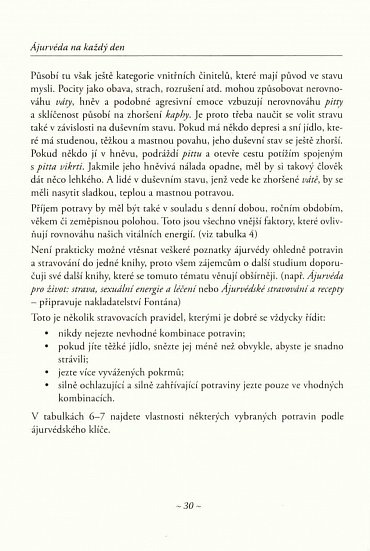 Náhled Ájurvéda na každý den