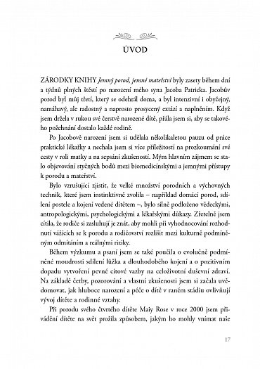 Náhled Jemný porod, jemné mateřství - Lékařský průvodce přirozeným porodem a rozhodováním v raném rodičovství