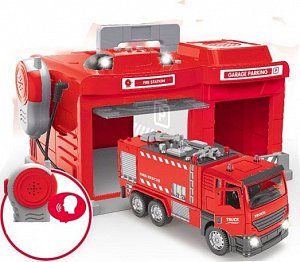 Hasičský hrací set – garáž