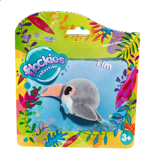 Flockies Tukan Tim - sběratelská figurka 5 cm