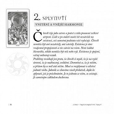Náhled Transformativní tarot - 60 obrázkových karet a kniha pro duchovní vhled a rozvoj