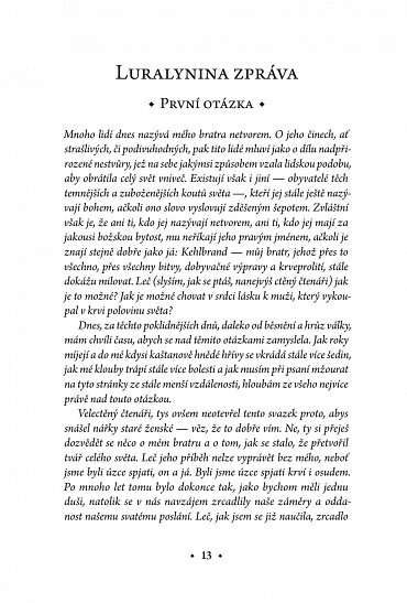 Náhled Volání vlka, 1.  vydání