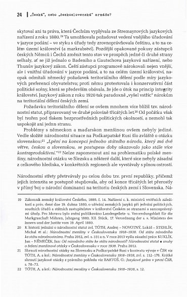 Náhled Česká, nebo československá armáda?