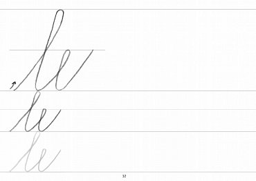 Náhled Písanka 2 – Tahy, čáry – Nácvik písma
