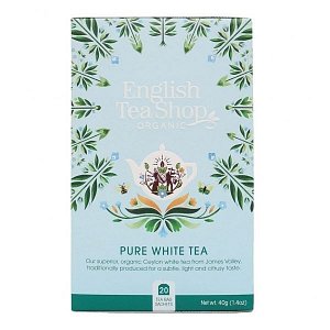 English Tea Shop Čaj bílý čistý, 20 sáčků
