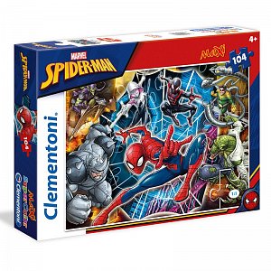 Clementoni Puzzle Maxi Spiderman / 104 dílků