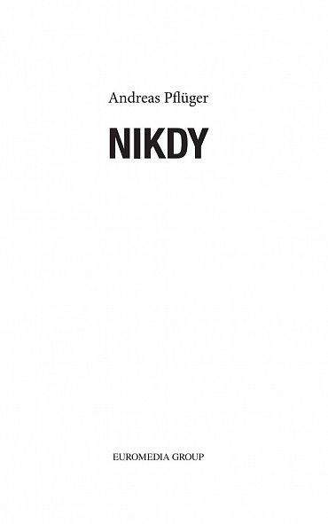 Náhled Nikdy, 1.  vydání