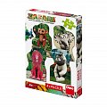Zafari: Zoomba a kamarádi puzzle 4x54 dílků