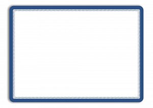 djois Magneto Solo - magnetický rámeček, A4, modrý, 2 ks