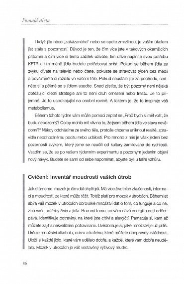 Náhled Pomalá dieta - Jak jíst pro potěšení, energii a zdraví