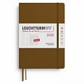 Weekly Planner & Notebook 2026 Medium (A5) Spice Brown