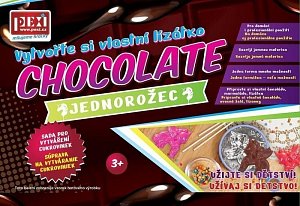 PEXI CHOCOLATE ART /  Vytvořte si vlastní lízátko- Jednorožec