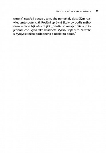 Náhled Líná máma - Jak rozvíjet dítě hrou