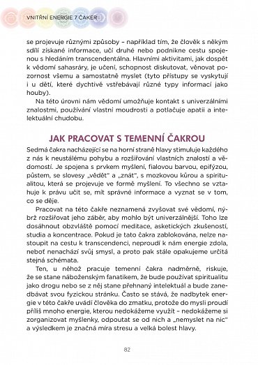 Náhled Vnitřní energie 7 čaker s mapami energetických meridiánů - Vesmírná harmonie, pět elementů, naslouchání vlastnímu tělu