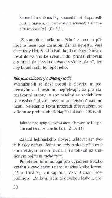 Náhled Bůh milosrdný, nebo trestající?