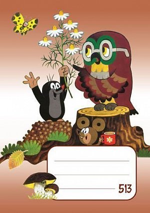 Školní sešit KRTEK 513 bezdřevý