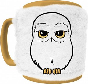 Harry Potter Chlupatý hrnek - Hedvika 440 ml