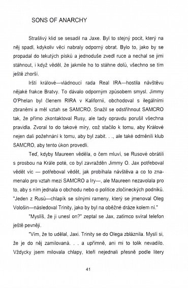 Náhled Sons of Anarchy - Bratva - Zákon gangu