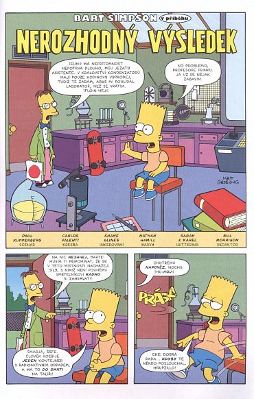 Náhled Simpsonovi - Bart Simpson 7/2017 - Stínič názvu