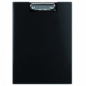 DONAU uzaviratelné desky s klipem, A4, PP, 1200 μm, černé