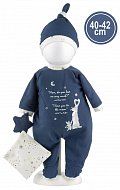 Llorens M741-12 obleček pro panenku miminko NEW BORN velikosti 40–42 cm s doplňky