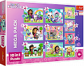 Puzzle Gábinin kouzelný domek MEGA PACK 10v1