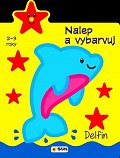 Delfín 2-3 roky: Nalep a vybarvuj
