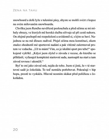 Náhled Žena na tahu