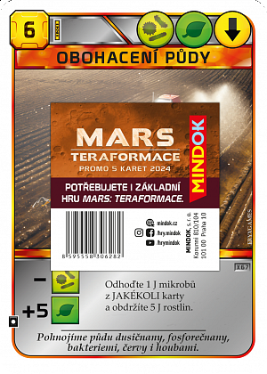 Mars: Teraformace – promo 5 karet 2024