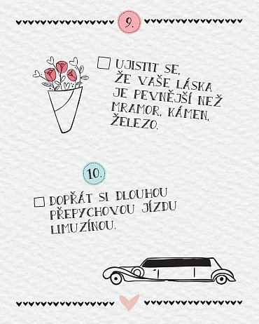 Náhled 150 věcí, které musíte společně zažít - Bucket list pro novomanžele