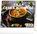Kalendář 2026 stolní: Česká kuchyně, 16,5 x 13 cm