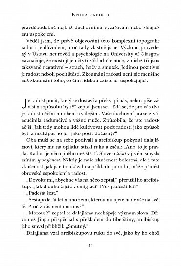 Náhled Kniha radosti - Jak být trvale šťastný v dnešním proměnlivém světě
