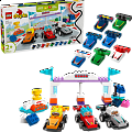 LEGO® DUPLO® 10445 Závodní auta a řidiči týmu F1®