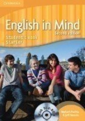 English in Mind Starter Level Students Book with DVD-ROM