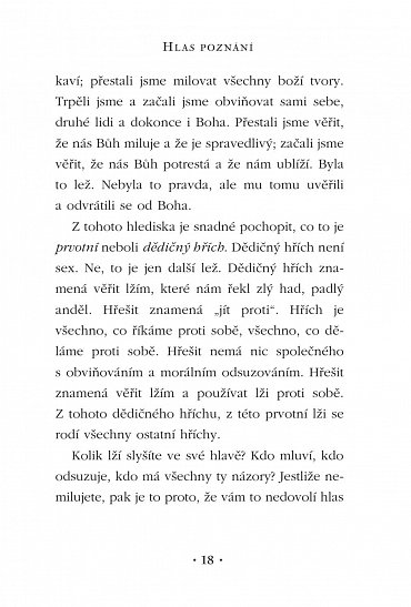 Náhled Hlas poznání, 3.  vydání