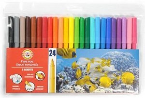 Koh-i-noor školní popisovače/fixy 24 ks