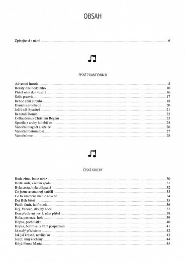 Náhled Vánoční písně a koledy. Zpívání s Pavlem Jurkovičem, 1.  vydání