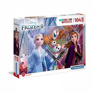 Clementoni Puzzle Maxi Frozen 2 / 104 dílků, 1.  vydání