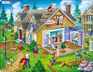 Puzzle MAXI - Dům/62 dílků