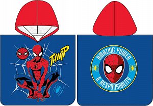 Dětské pončo Spider-Man Úžasná Síla