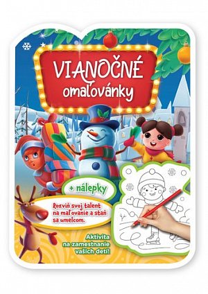 Vianočné omaľovánky